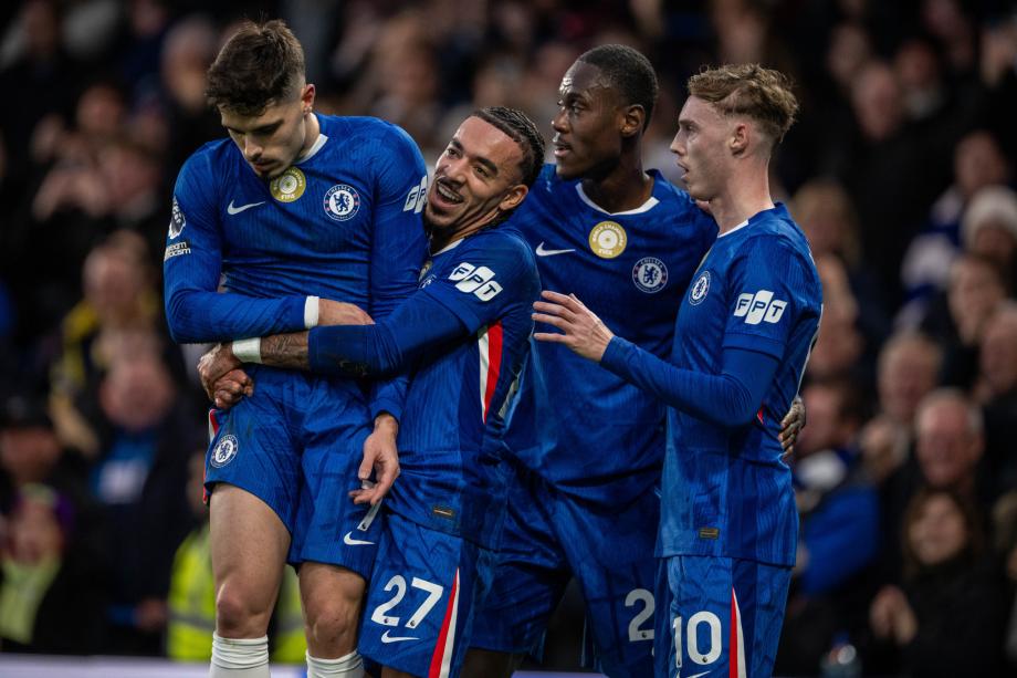 [图]古斯托传射帕尔默破门 切尔西2-0胜埃弗顿